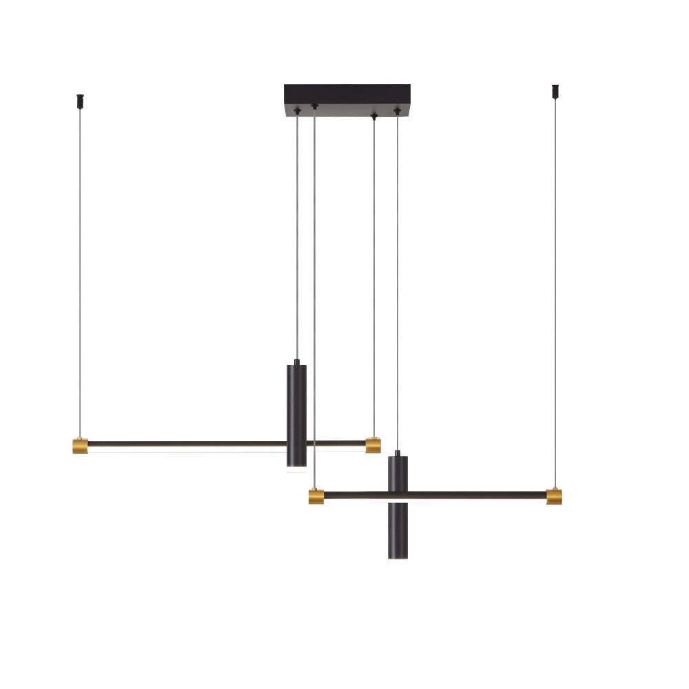 Light Dimmable Kitchen Island Linear LED Pendant No Bulb
