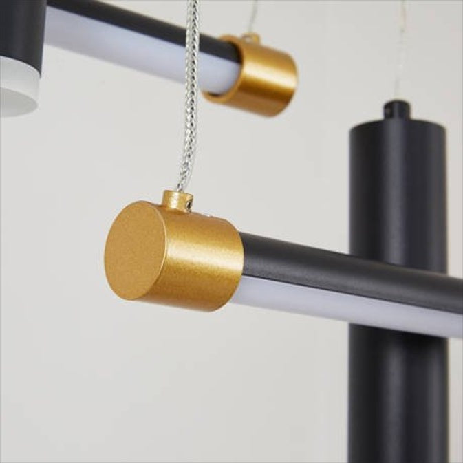 Light Dimmable Kitchen Island Linear LED Pendant No Bulb
