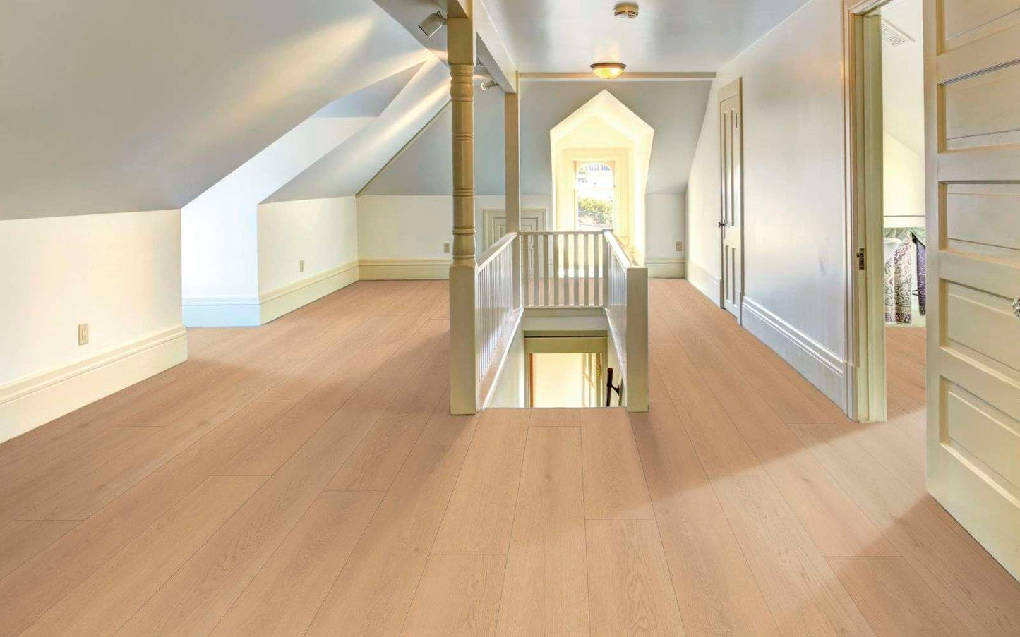 Seashell Radiance WPC Flooring Medium Oak Look, Durable Waterproof Easy Install Vinyl Plank RJ Design & Material