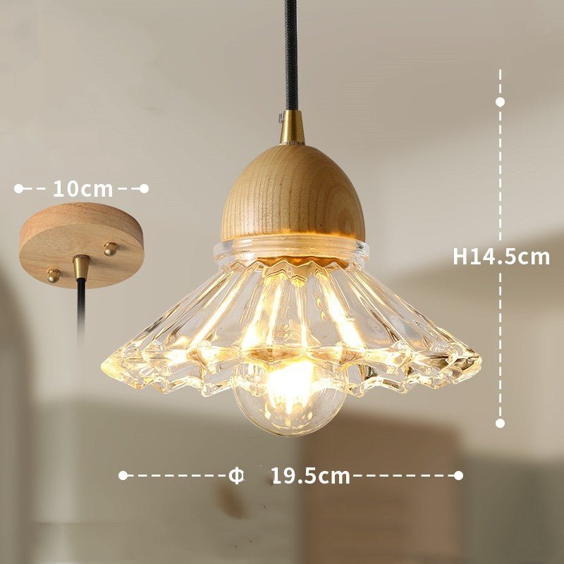Three HeadModern Minimalist Chandelier5RJCJSN176051201AZSingle headSolid Wood Glass Three Head Restaurant Nordic Modern Minimalist Chandelier RJ