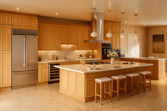 White Oak vs Walnut Kitchen Cabinets: Which Is Better? - RJ Design & Material