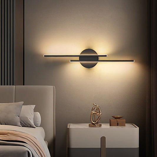 LED Linear wall light5RJCJYD211941804DWBlack 55cmTri colorLED Linear wall light RJ