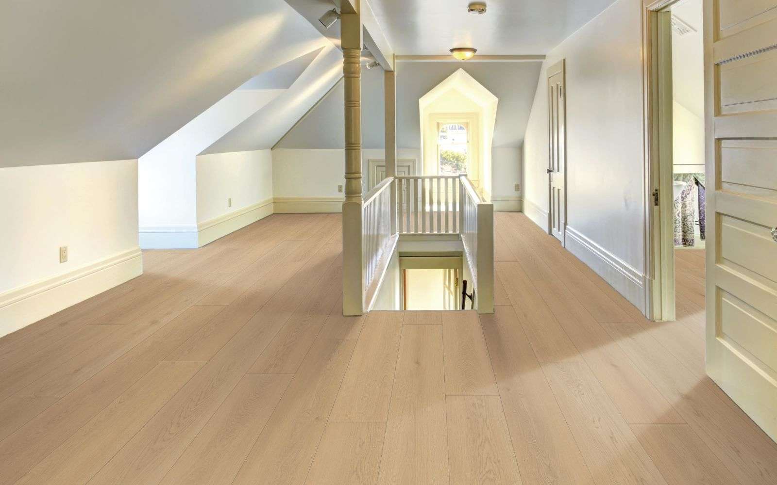 Seashell Radiance WPC Flooring Medium Oak Look, Durable Waterproof Easy Install Vinyl Plank RJ Design & Material