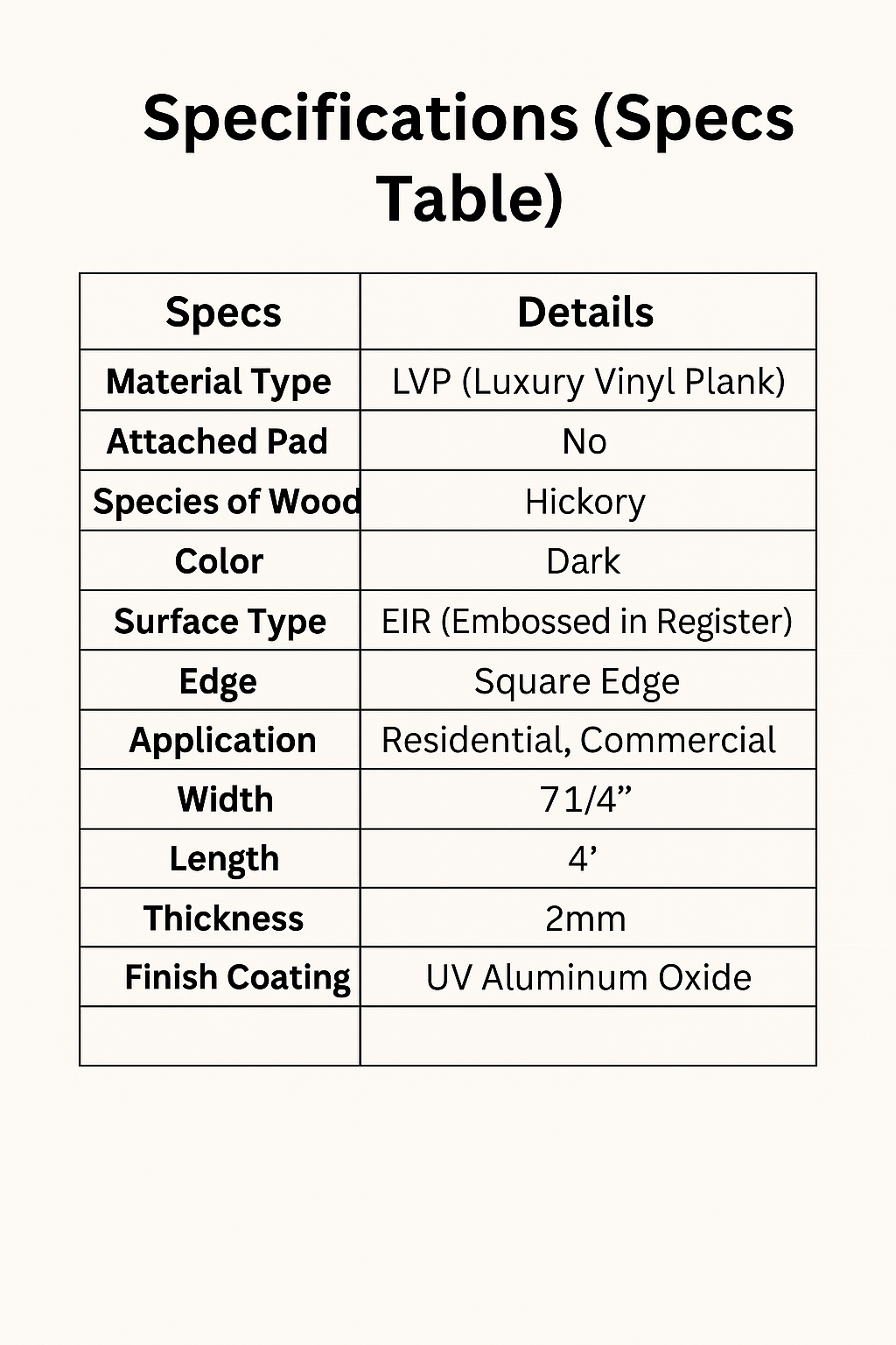 Luxury Vinyl Plank - ArdmoreRJ Design & MaterialRJ - DT06Luxury Vinyl Plank - Ardmore RJ Design & Material